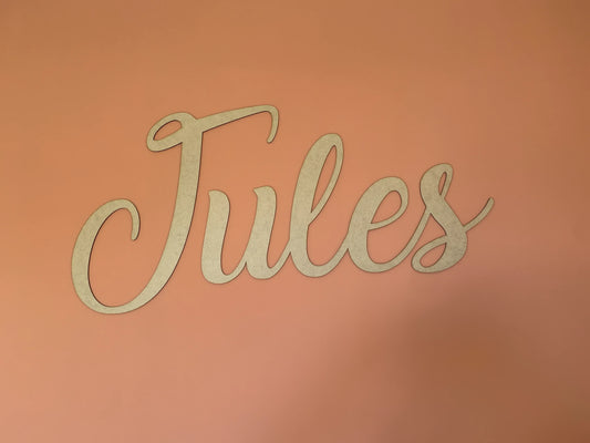 Prénom Géant mural personnalisé