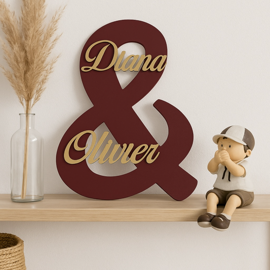 Décoration ELLE & LUI personnalisée