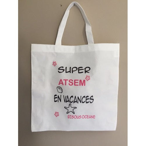 Tote Bag personnalisé super astem en vacances