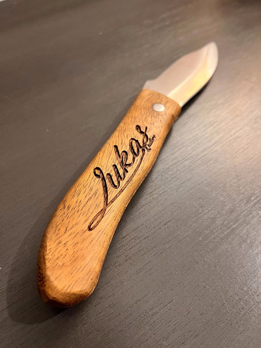 Couteau avec gravure personnalisé