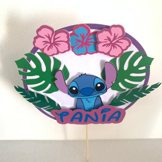 Cake topper décoration de gâteau stitch