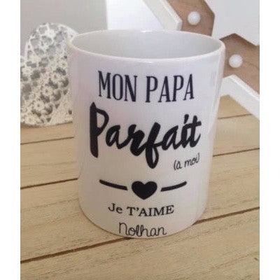 Mug personnalisé Mon papa parfait