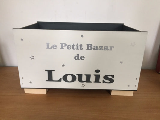 Caisse à jouets personnalisée