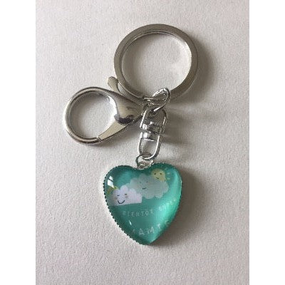 Porte-clefs personnalisé "Bientôt super mamie"