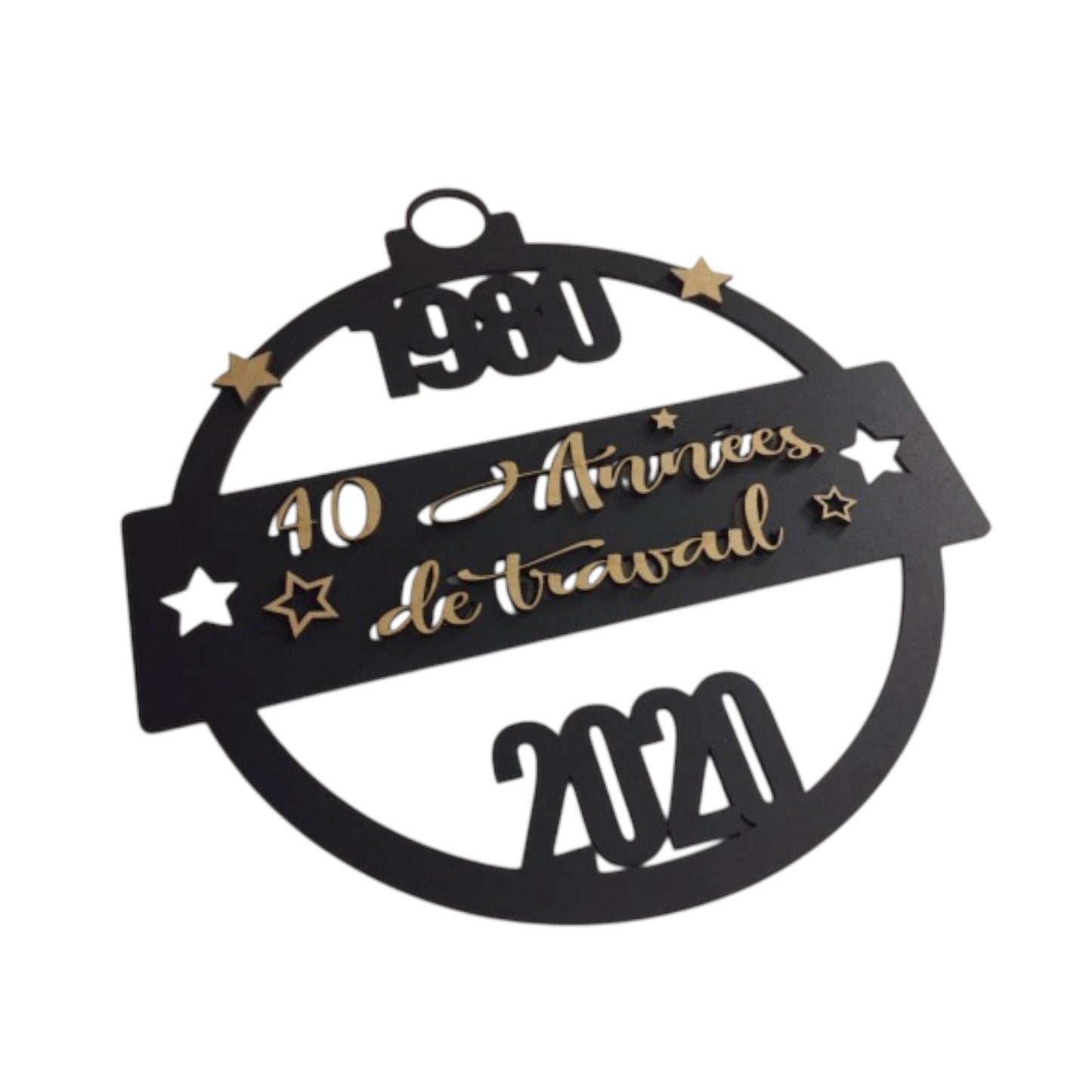 Médaille du travail personnalisée