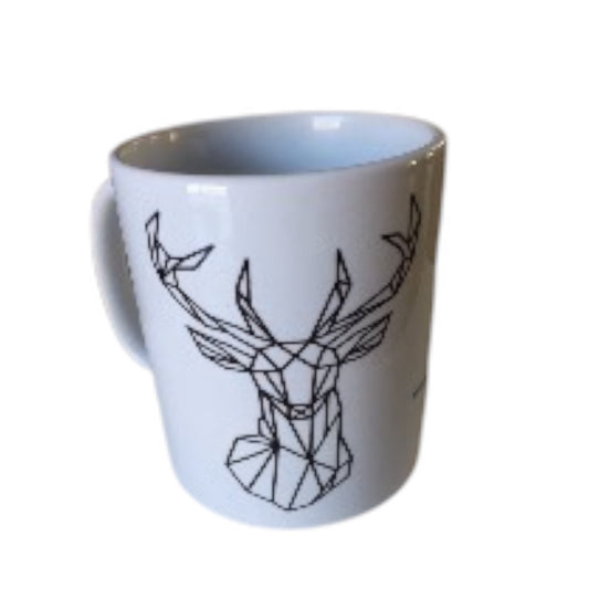 Mug Blanc personnalisé fière d'être chasseur