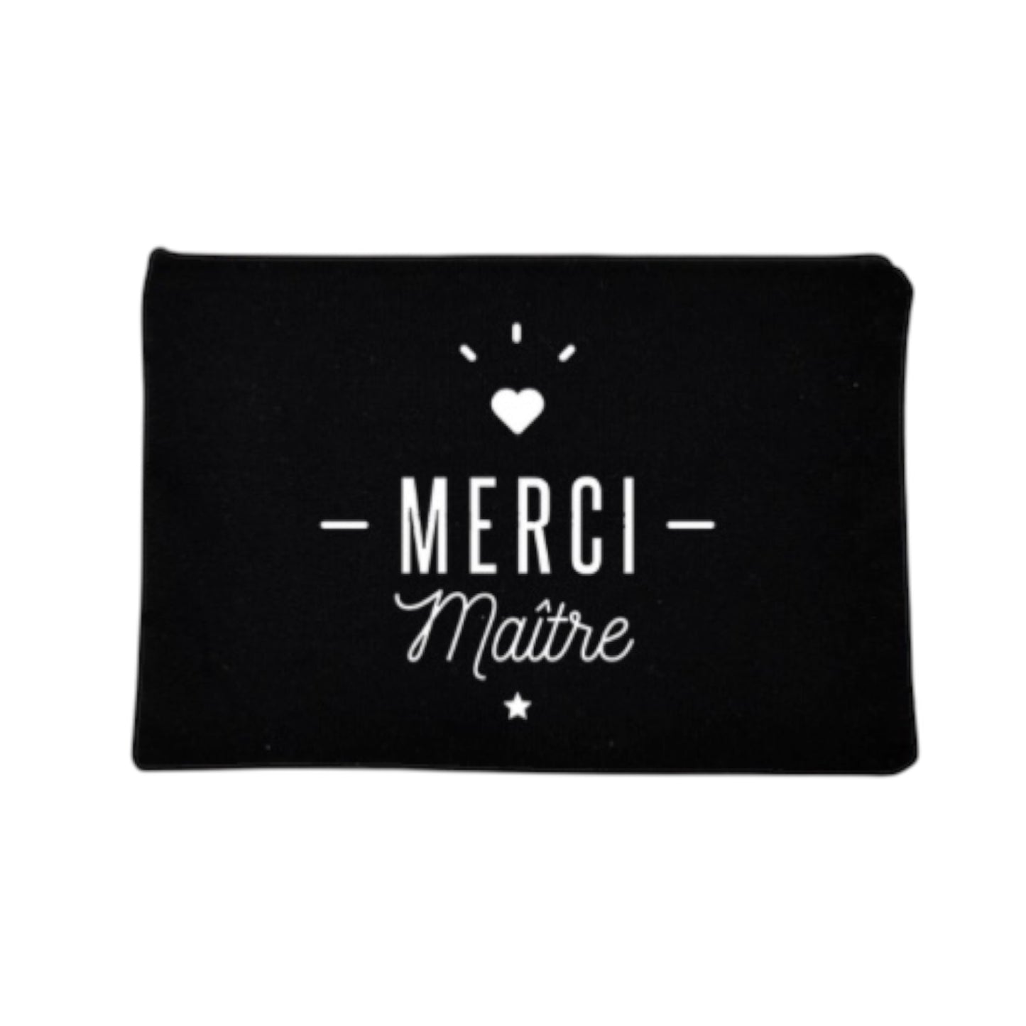 Trousse de rangement personnalisée Merci maître