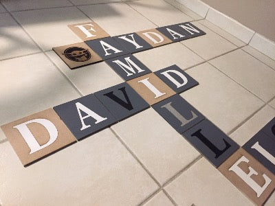 Puzzle mural famille