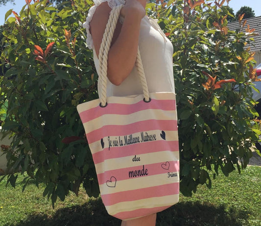 Sac-week-end-plage Rose