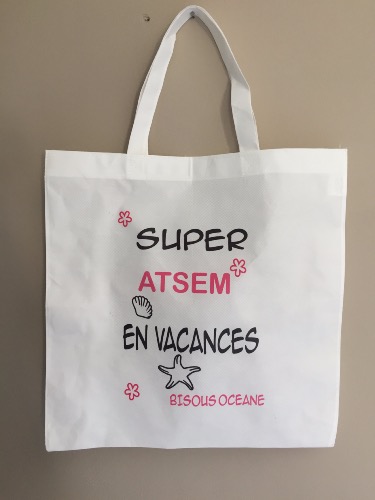 Tote Bag personnalisé super astem en vacances