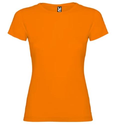 T-shirt femme personnalisé orange