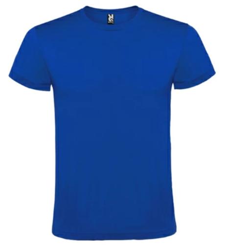 T-shirt homme personnalisé bleu royal