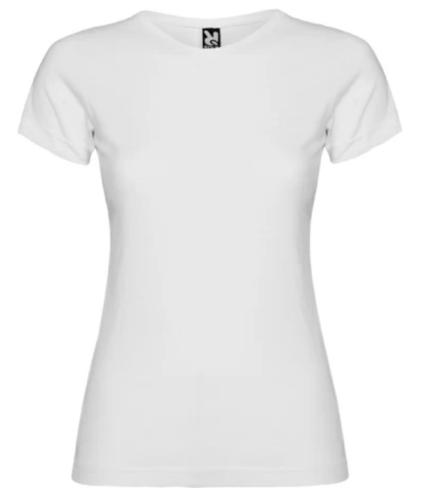 T-shirt femme personnalisé blanc