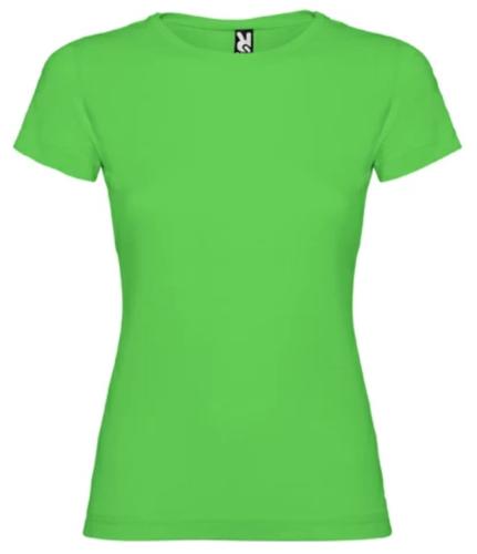 T-shirt femme personnalisé vert