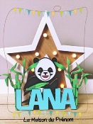 Prénom thème Panda