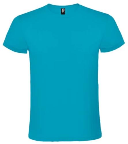 T-shirt homme personnalisé turquoise
