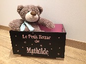 Caisse  jouets personnalise 