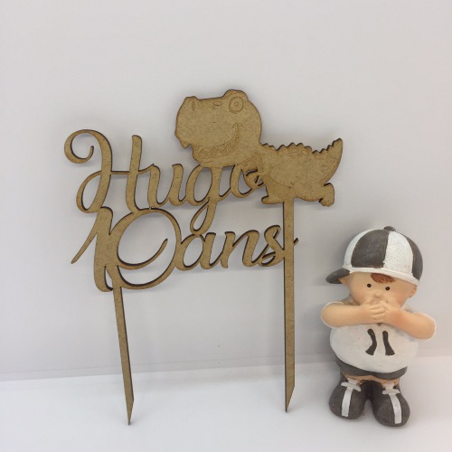 Cake Topper avec Motif Lion personnalisé