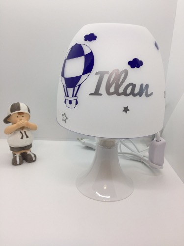 Lampe de chevet personnalisée