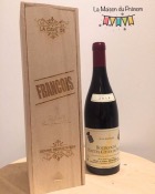 Caisse à bouteille en bois personnalisée