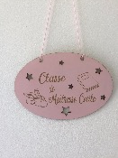 Plaque de porte personnalise Classe de Matresse