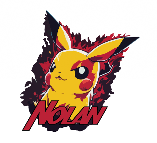 Plaque de porte Pikachu personnalisée