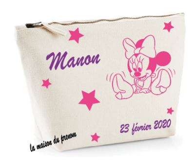 Trousse de toilette personnalisée avec prénom