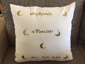 Coussin enfant personnalisé