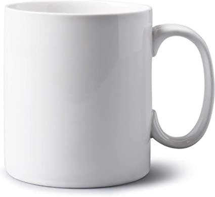 Mug blanc avec anse blanche