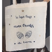 Tote-Bag personnalis chasse aux oeufs
