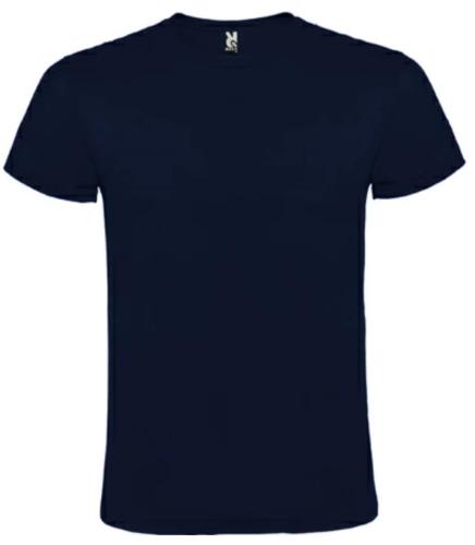 T-shirt homme personnalisé bleu