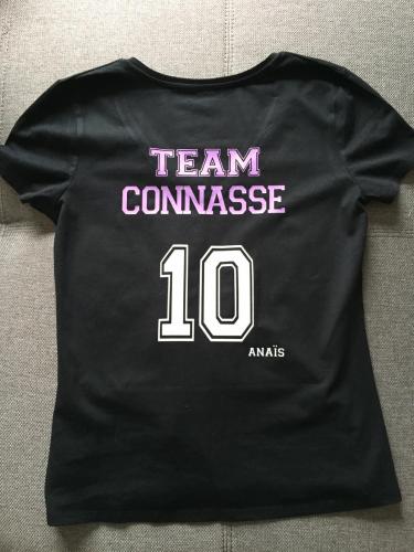 Tee-shirt personnalisé princesse et une connasse