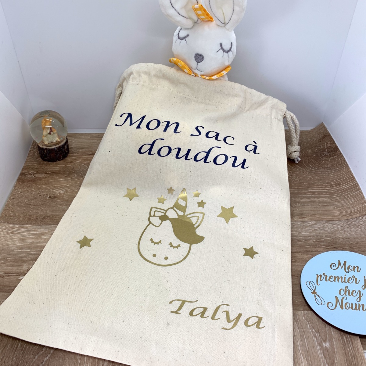 Sac à doudou personnalisé