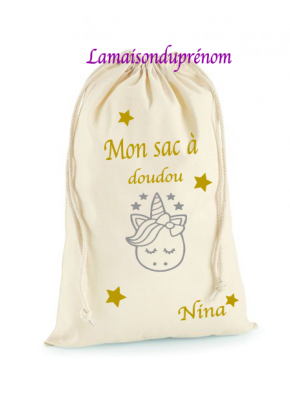 Sac à doudou personnalisé