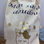 Sac à doudou personnalisé