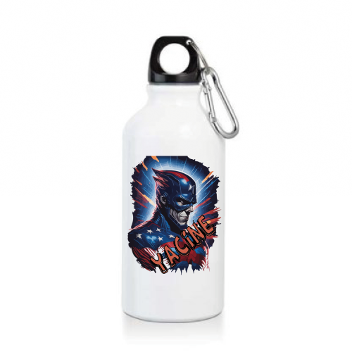 Gourde ou bouteille personnalisée pour enfant modèle captain America