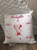 Coussin enfant personnalisé