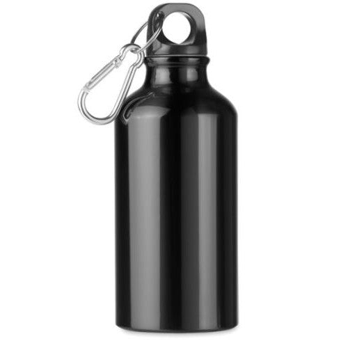 Gourdes Aluminium à graver Noir 500ML