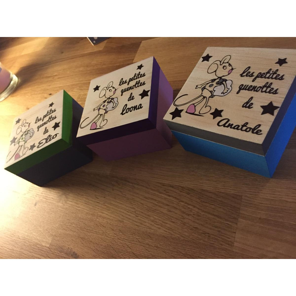 Boite à quenottes personnalisée