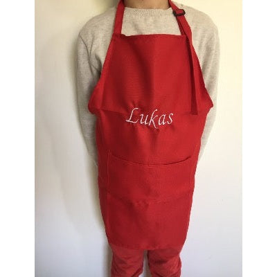 Tablier pour enfant brodé 