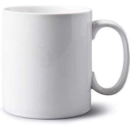 Mug blanc avec anse blanche