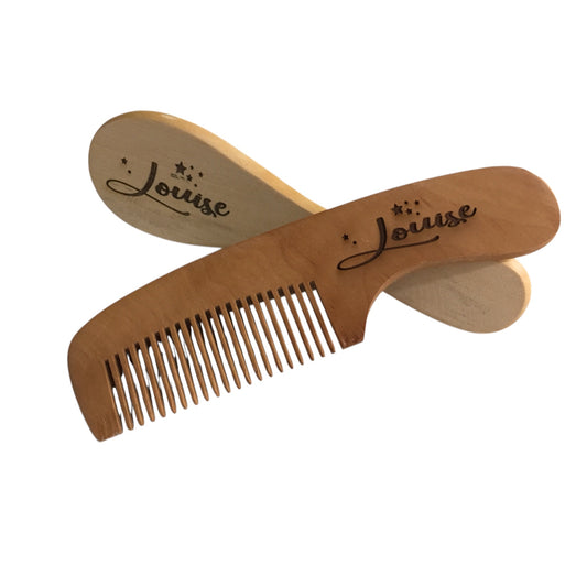 Brosse + Peigne bébé personnalisé