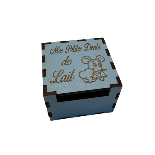 Boîte à Dents de Lait Personnalisée - Souvenir Enfant Prénom