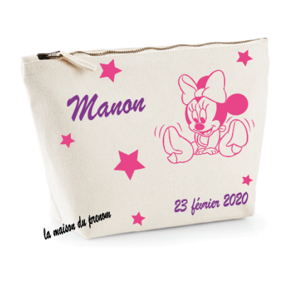 Trousse de toilette personnalisée avec prénom