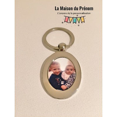 Porte-Clés personnalisé Photo ou inscription