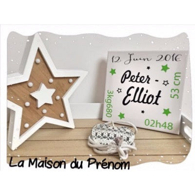 Toile de naissance - Happy Baby